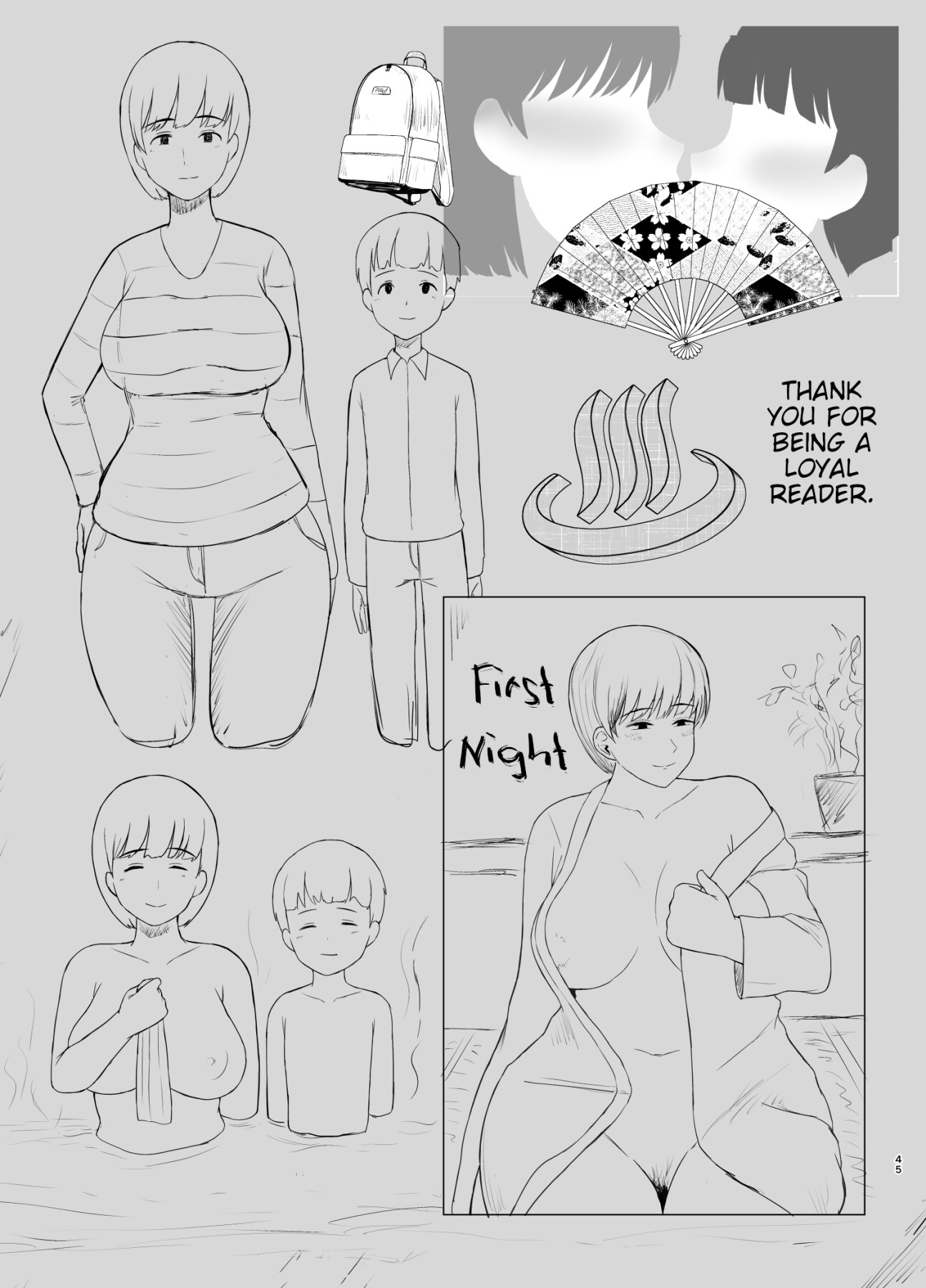 Hentai Manga Comic-First Time With Mom-Read-44